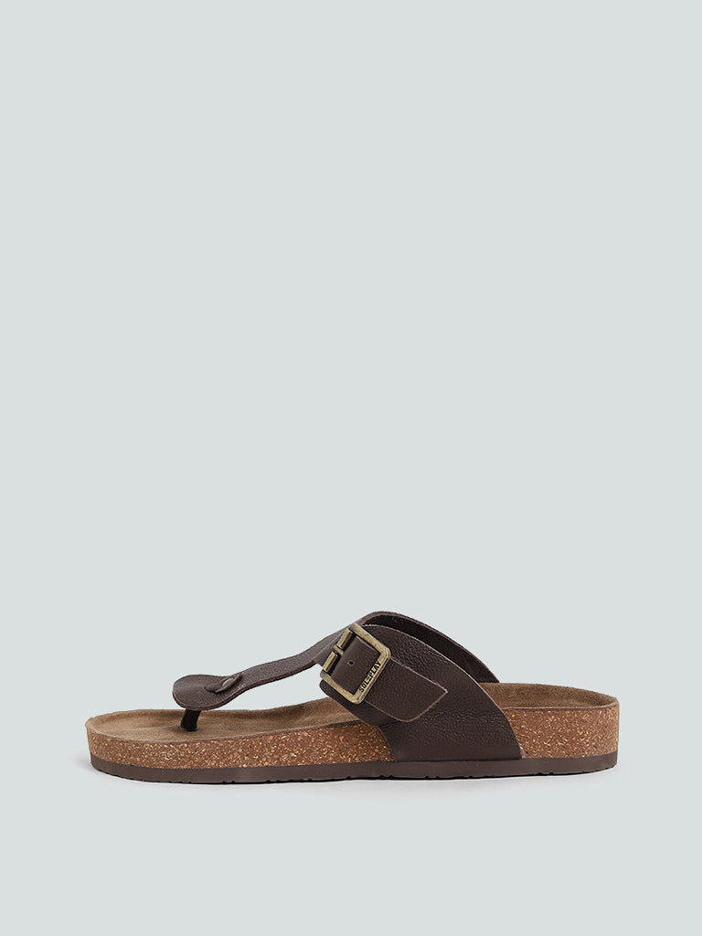 Buy SOLEPLAY by Westside Tan Weave-Textured Sandals Online at best price at  TataCLiQ