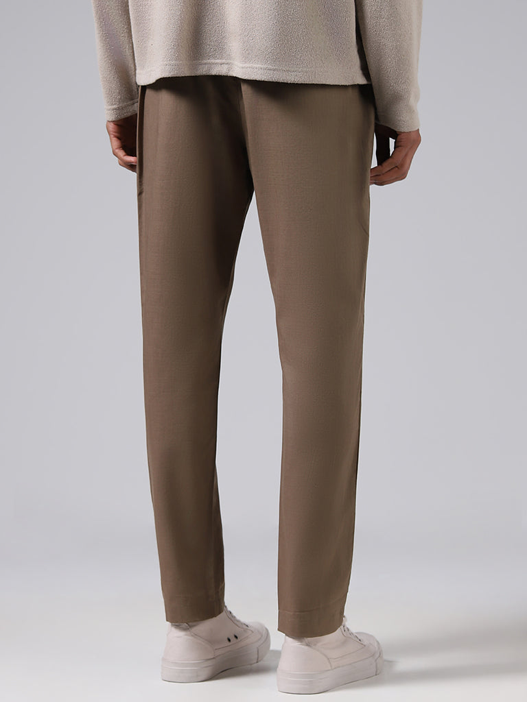 Chino cropped trousers PALOMA Grey | Mindmatter