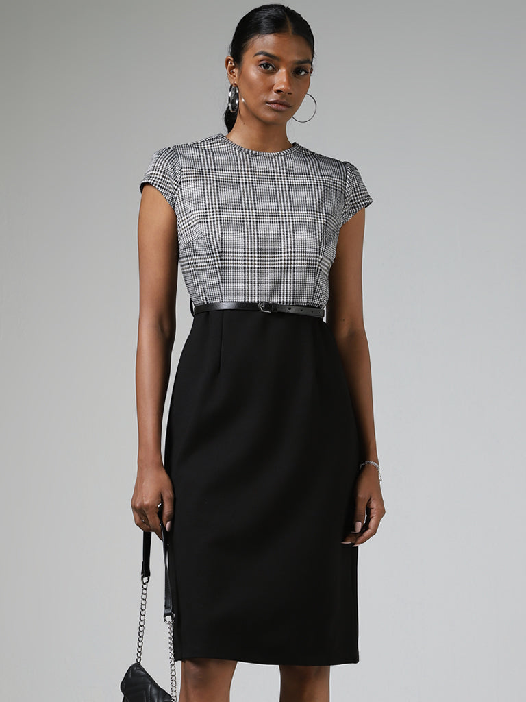 Grey dress outlet pencil skirt