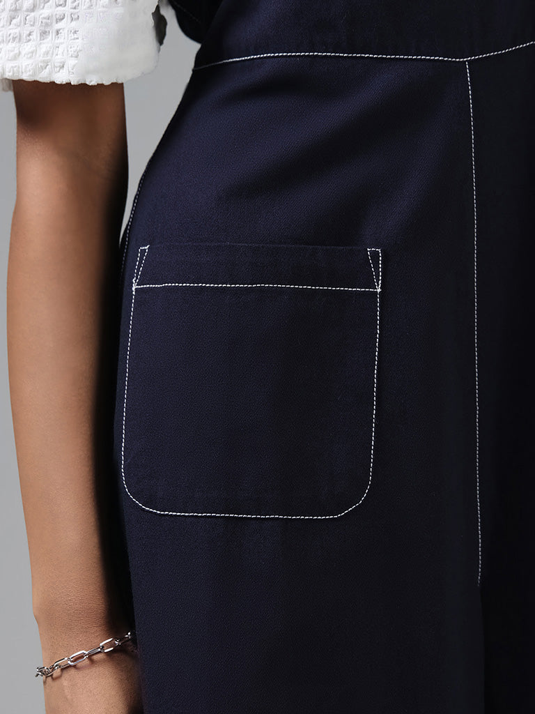 Womens Tall Denim Pocket Pinafore Dress - Blue - 10 | Denim fashion, Winter  fashion outfits, Denim overall dress