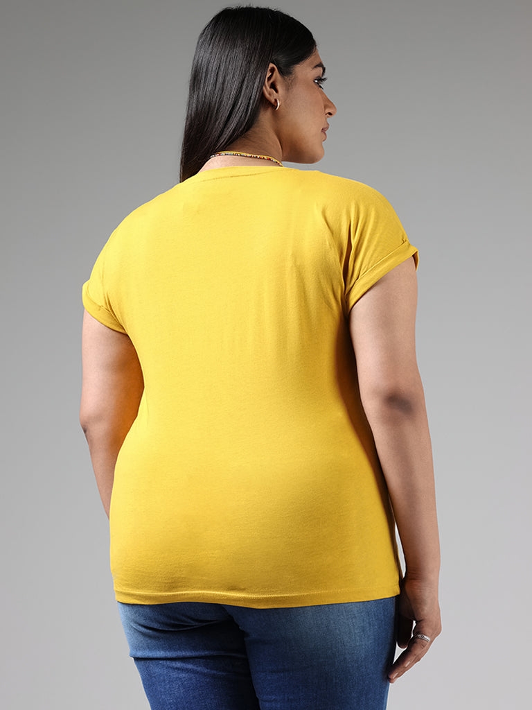 J.Jill* Yellow Print Size Small Ladies Casual Shirts