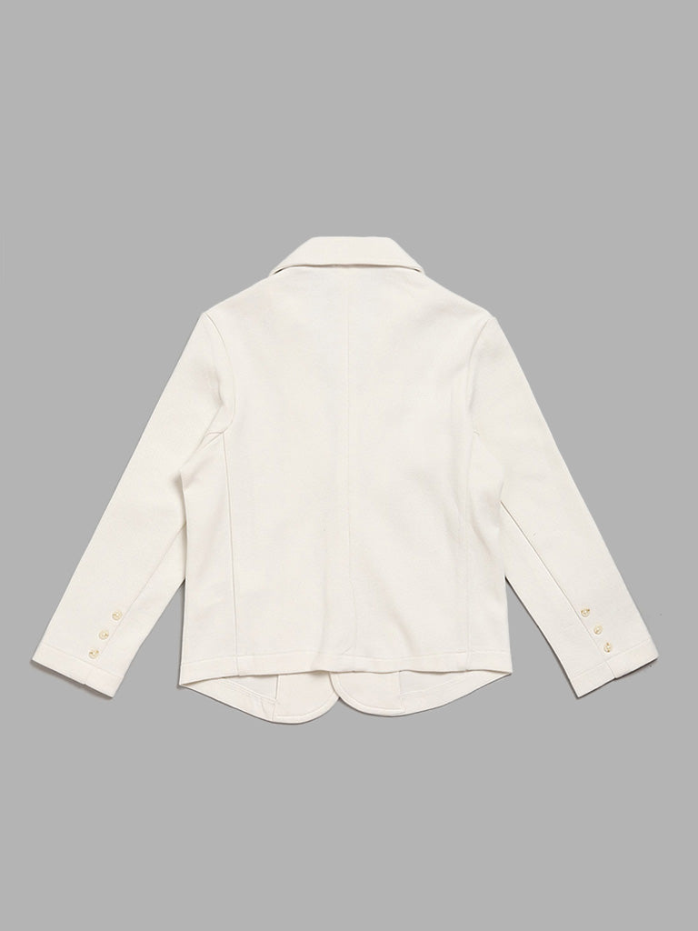 Kids on sale white blazer