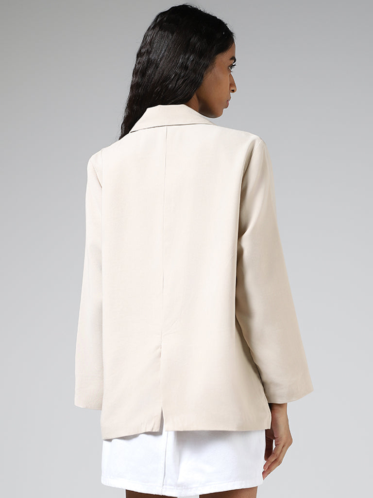 Light on sale beige jacket