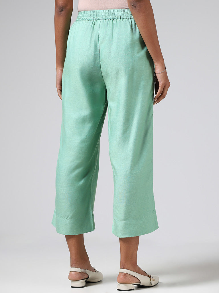 Sea Green Trousers - Buy Sea Green Trousers online in India