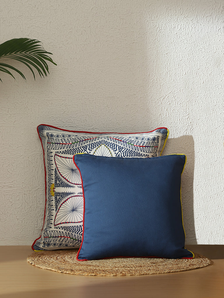 Blue Plain Sublimation Pillow Covers, For Home at Rs 350/piece in Guwahati