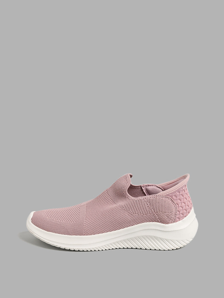 Womens blush slip deals on sneakers