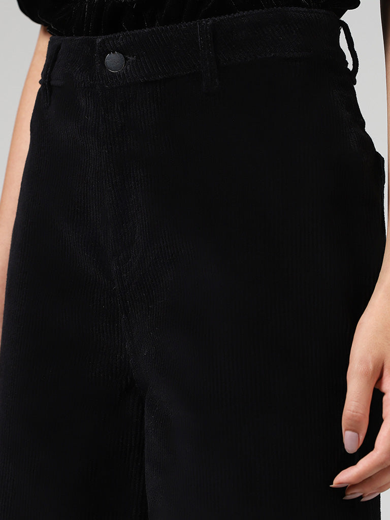 Womens Jolene Cord Trouser Black | Assembly Label