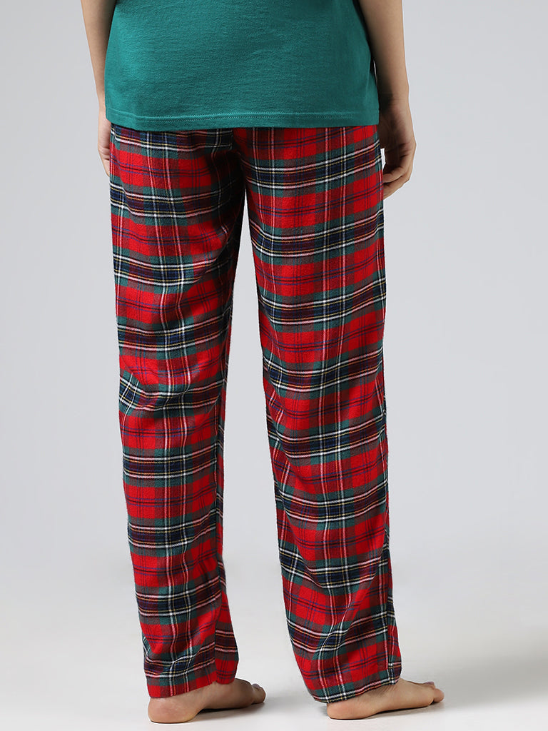 Red tartan ladies online pyjamas