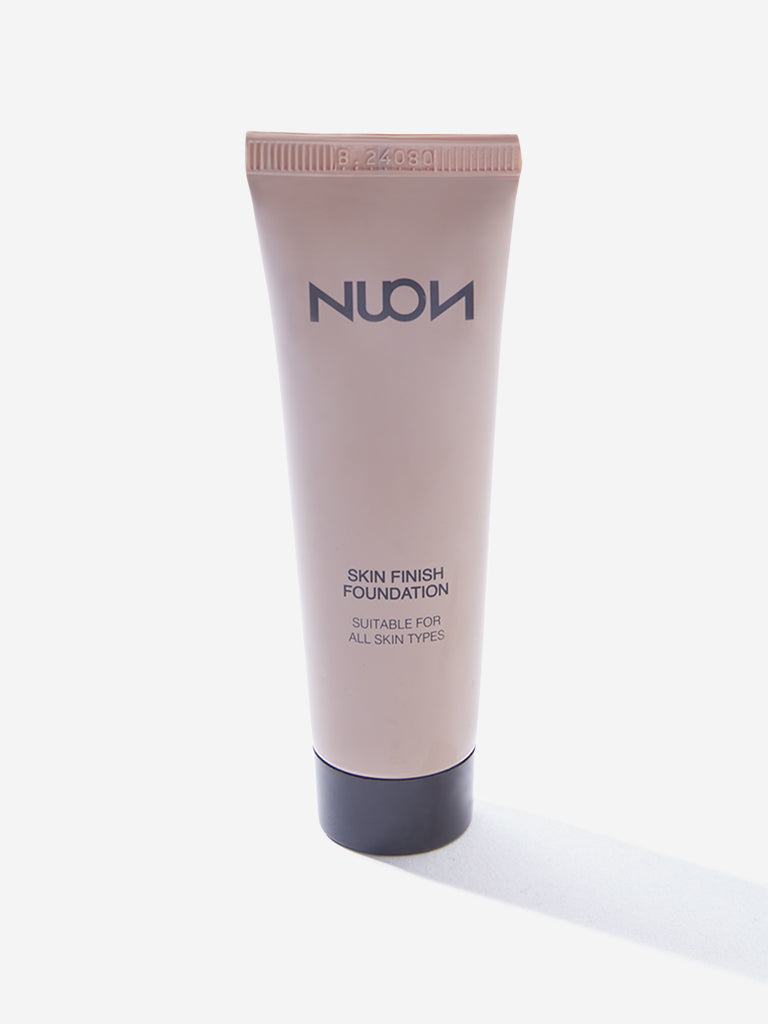 Nuon Skin Finish Frappe NU02 Liquid Foundation - 25 GM
