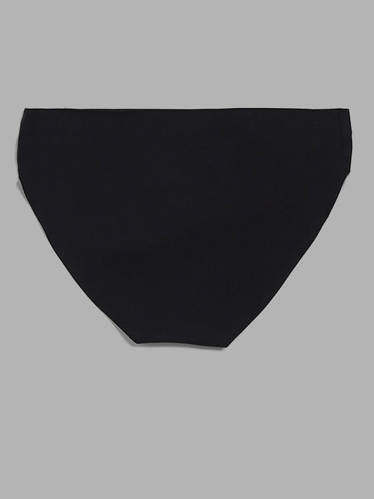 Superstar by Westside Black Ribbed Bikini Briefs Price in India, Full  Specifications & Offers