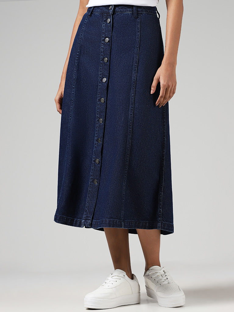 Buy Blue Skirts for Women by Latin Quarters Online | Ajio.com
