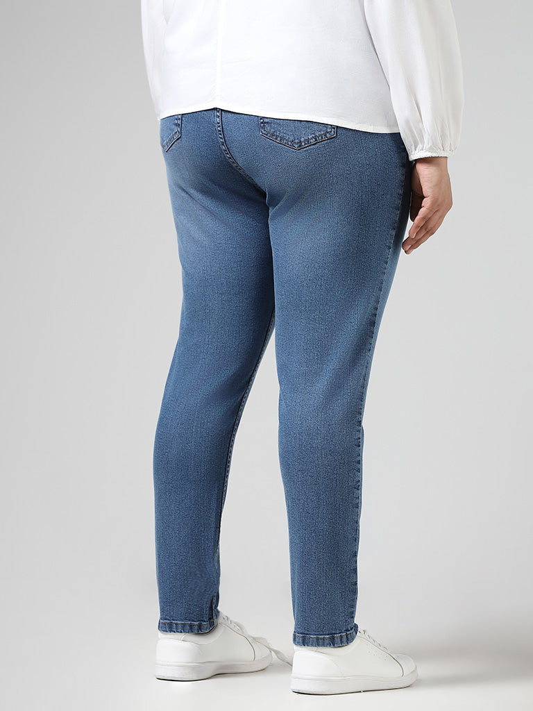 Solid Women Casual Light Blue Tights Jeggings