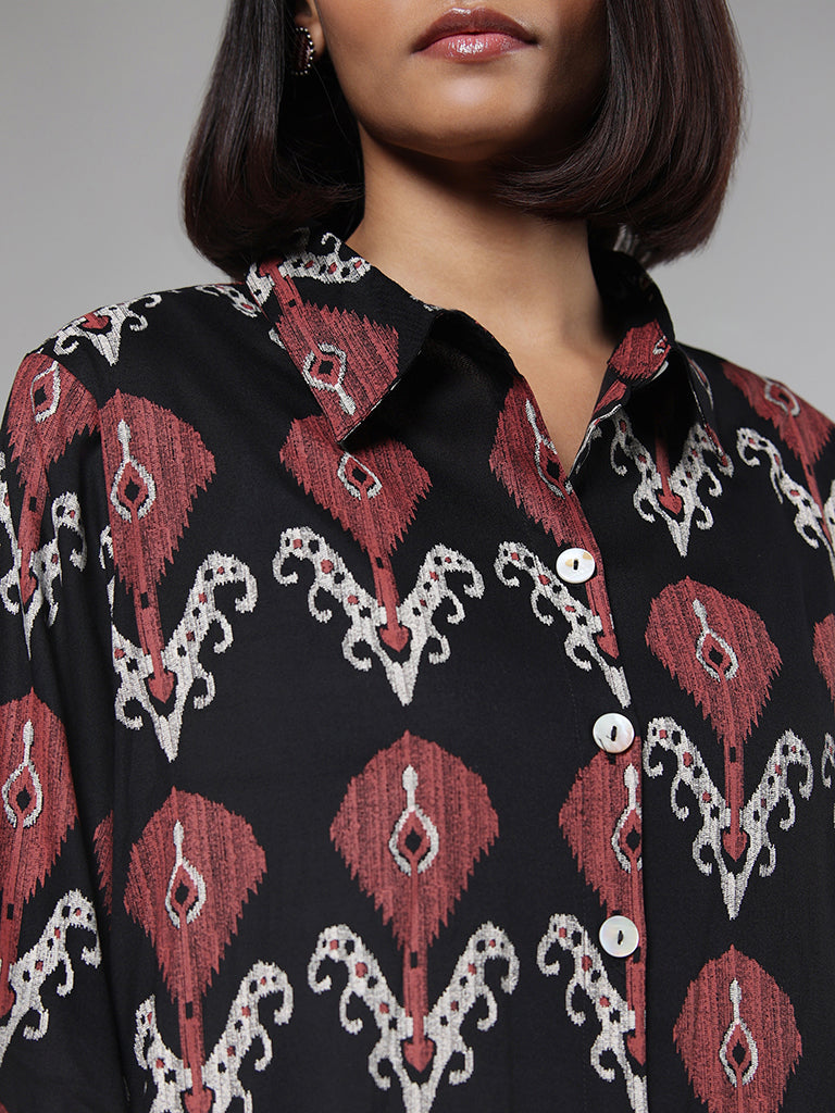 NWT Pakistani Design Khaadi Kurta Shirt Tunic D10 Embellished Floral  Notched | eBay