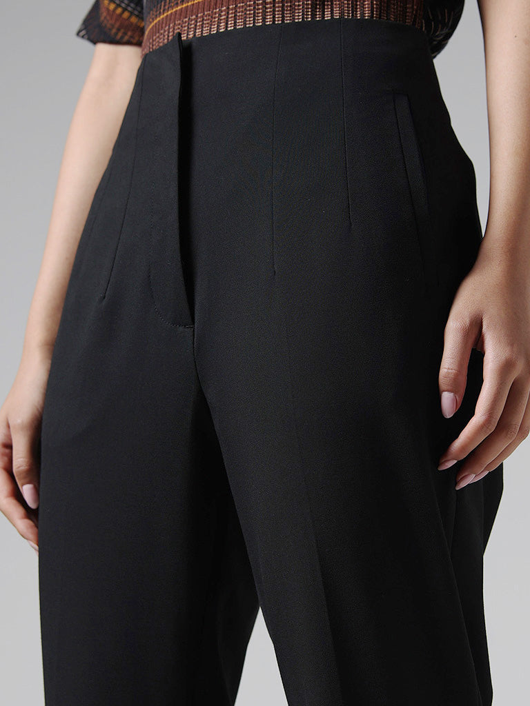 Saint Laurent Black tailored trousers - size UK 8 Wool ref.1126560 - Joli  Closet