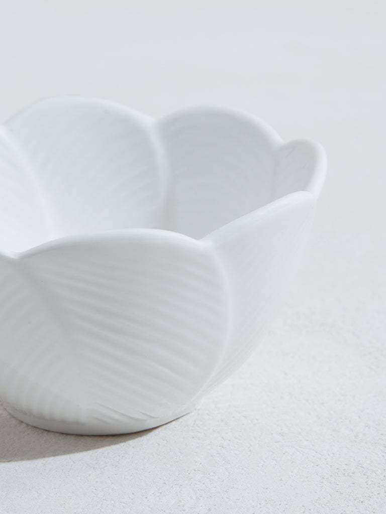 Westside Home White Tropical Small Bowl