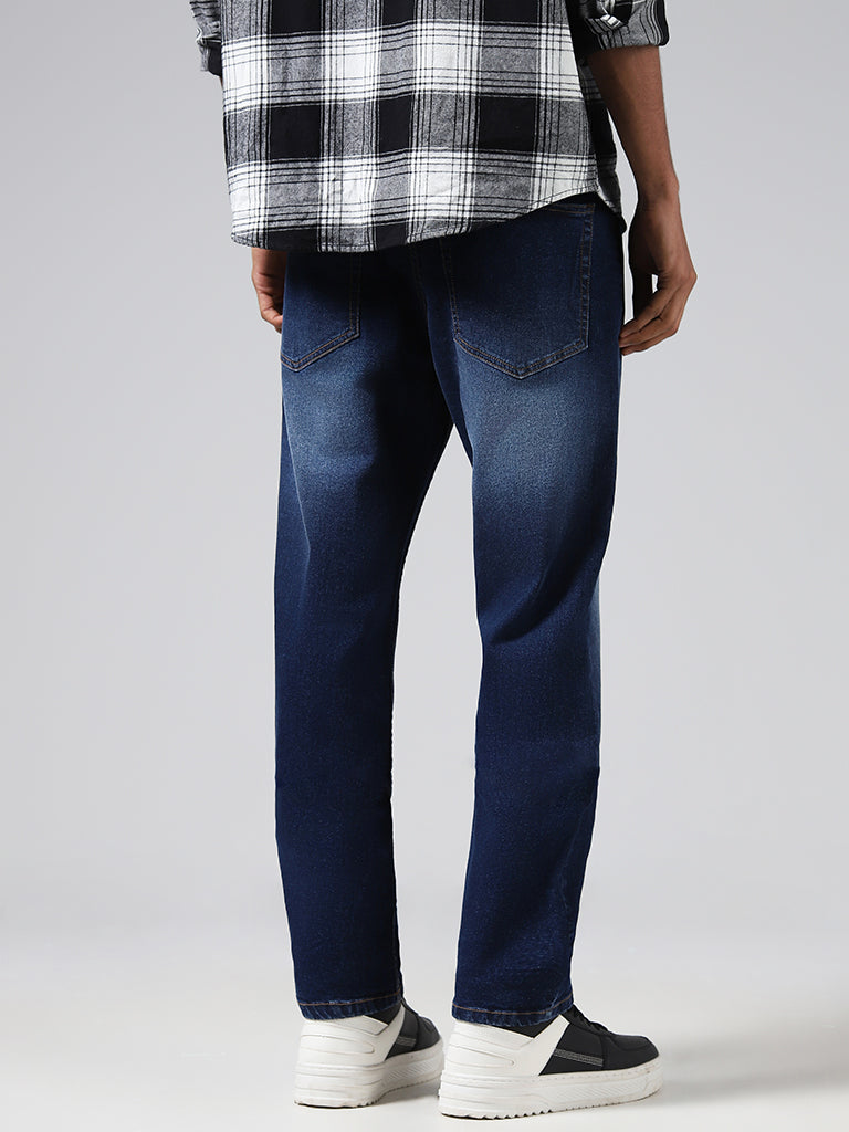 Shop Trendy Swing Denim Blue Check Shirts for Men – Rockstar Jeans