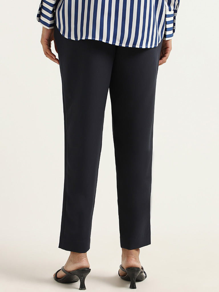 Tapered trousers - Black - Ladies