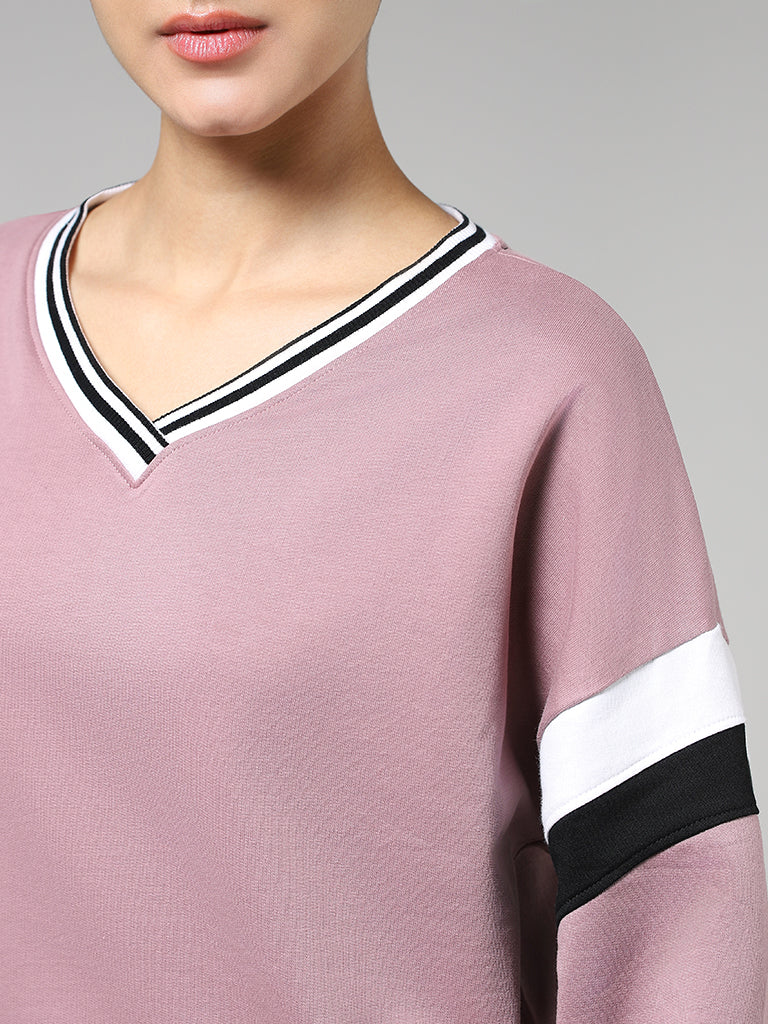 Baby pink sweatshirt outlet womens