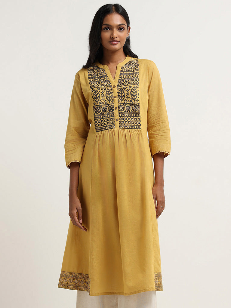 Utsa sale yellow kurta