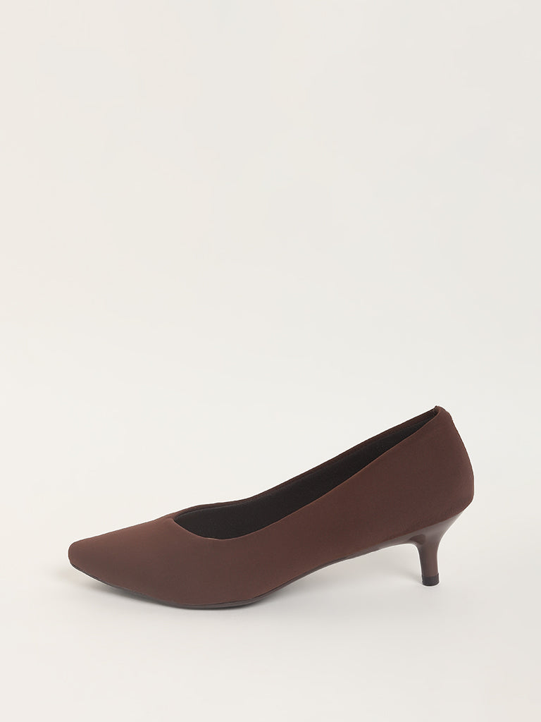 E'MAR Italy | Aiden Pointed Toe Pump Black Heels for Women