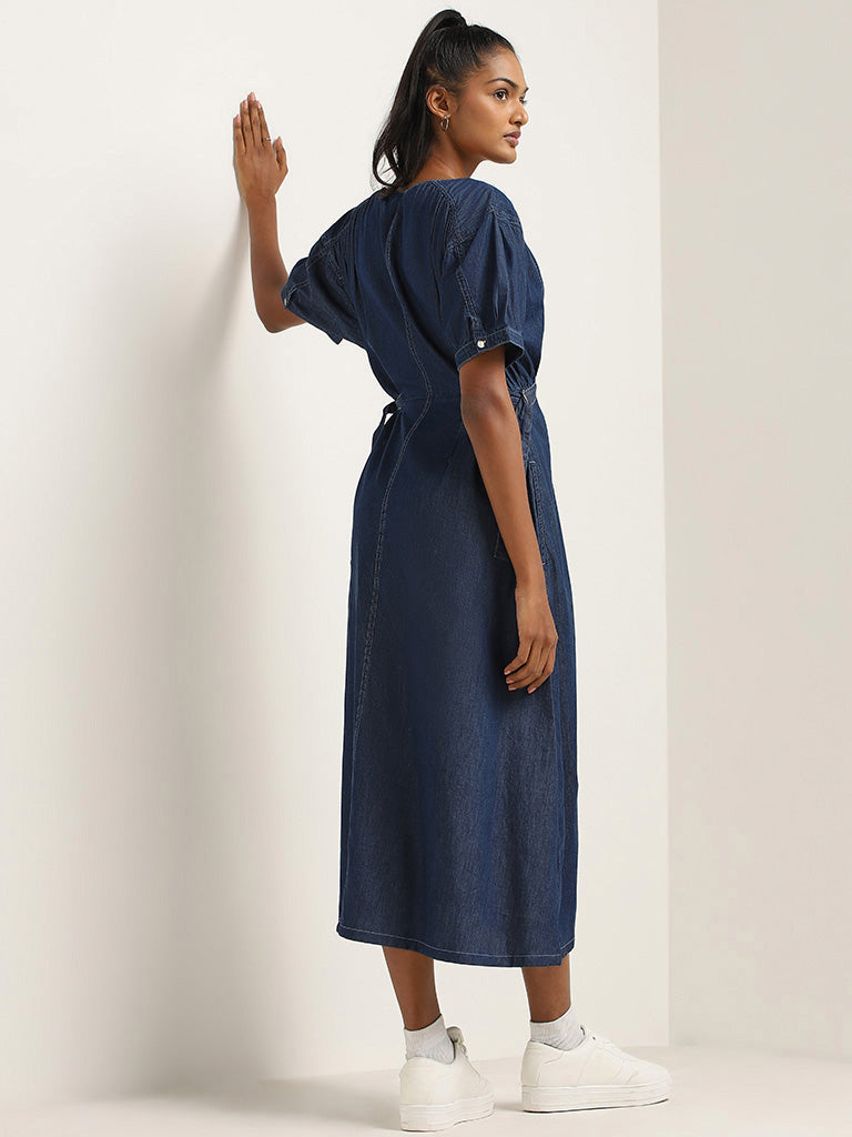 Buy Denim Dress From Primark New With Tags Uk8 at Ubuy India