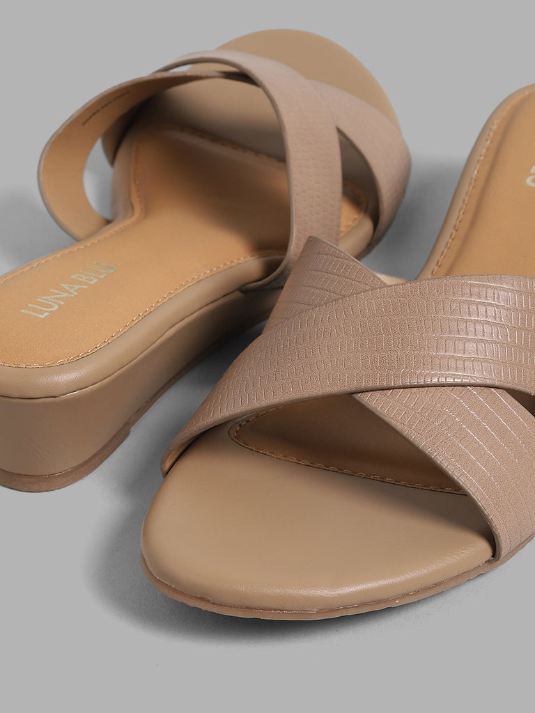 Women's Criss Cross Straps Sandals Solid Color Square Toe - Temu