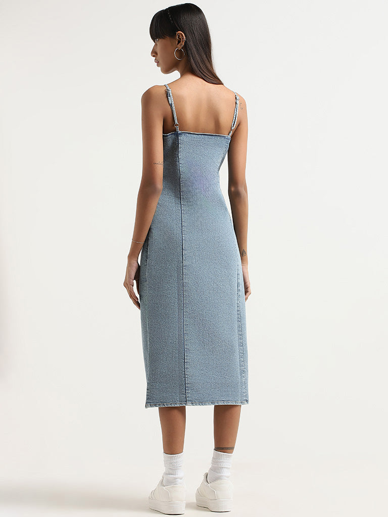 Buy Blue Dresses for Women by La Loft Online | Ajio.com