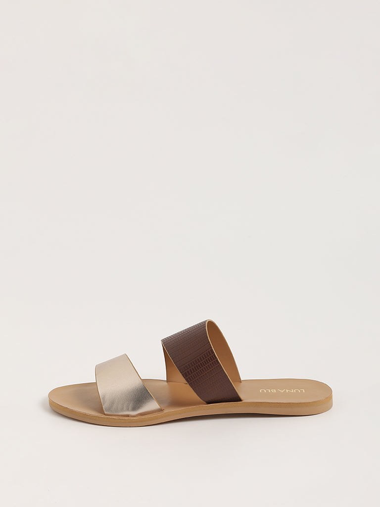 Two discount strap sandals