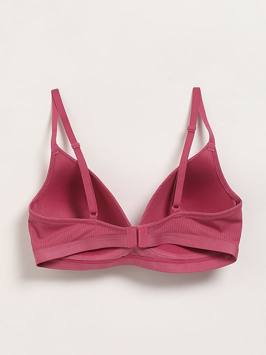 Buy Superstar by Westside Lilac Plunge Bra for Online @ Tata CLiQ