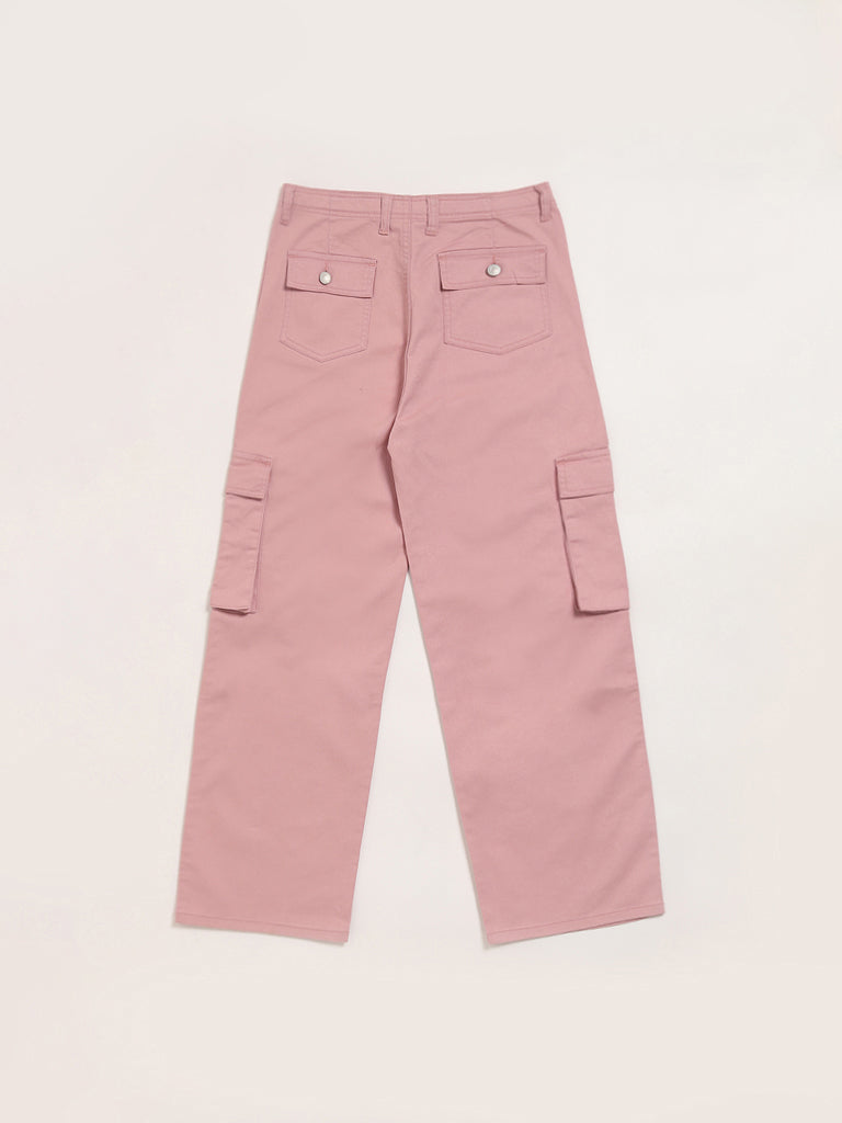 Daisy Street - Pantalon cargo décontracté style années 2000 - Rose pastel |  ASOS | Y2k cargo pants, Cargo trousers, Hslot outfit ideas