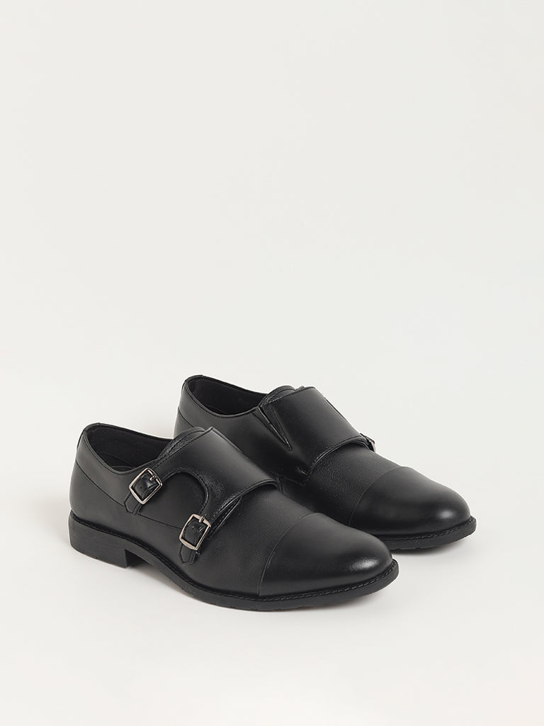 Buy SOLEPLAY Black Monk Shoes from Westside