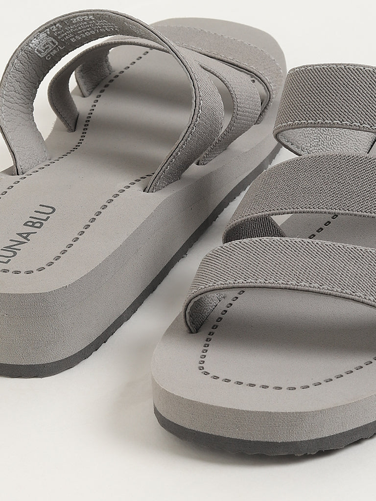 Three strap online sandals