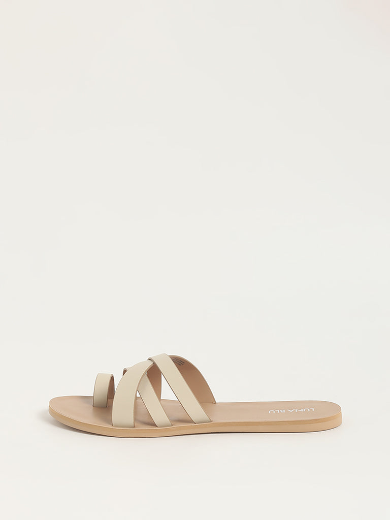 LUNA BLU by Westside Black Diamant¿ Strappy Sandals