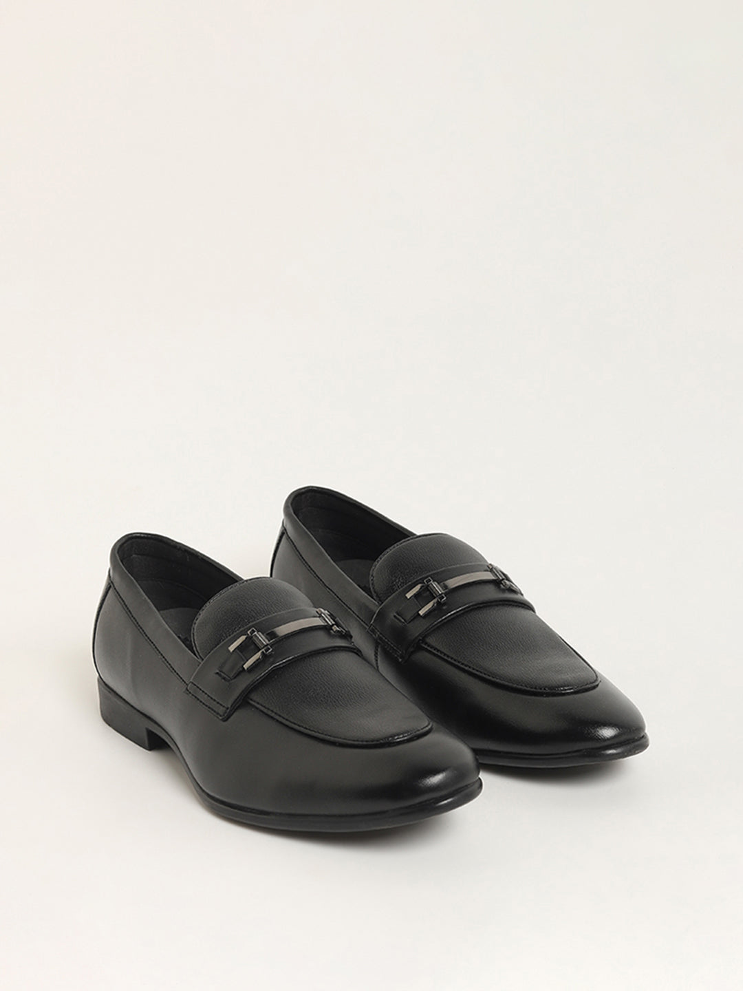 Buy SOLEPLAY Black Top Trim Loafers from Westside