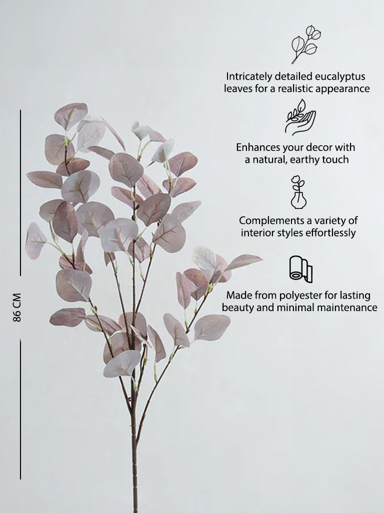 Westside Home Rust Eucalyptus Artificial Plant