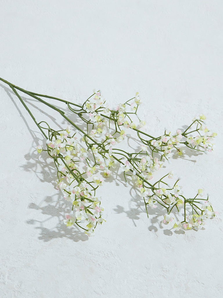 Westside Home White Gypsophila Artificial Flower