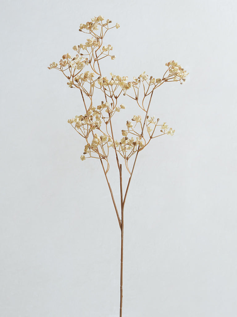 Westside Home Light Brown Gypsophila Artificial Flower