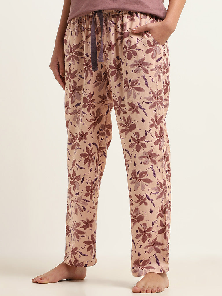 Womens floral pyjamas hot sale