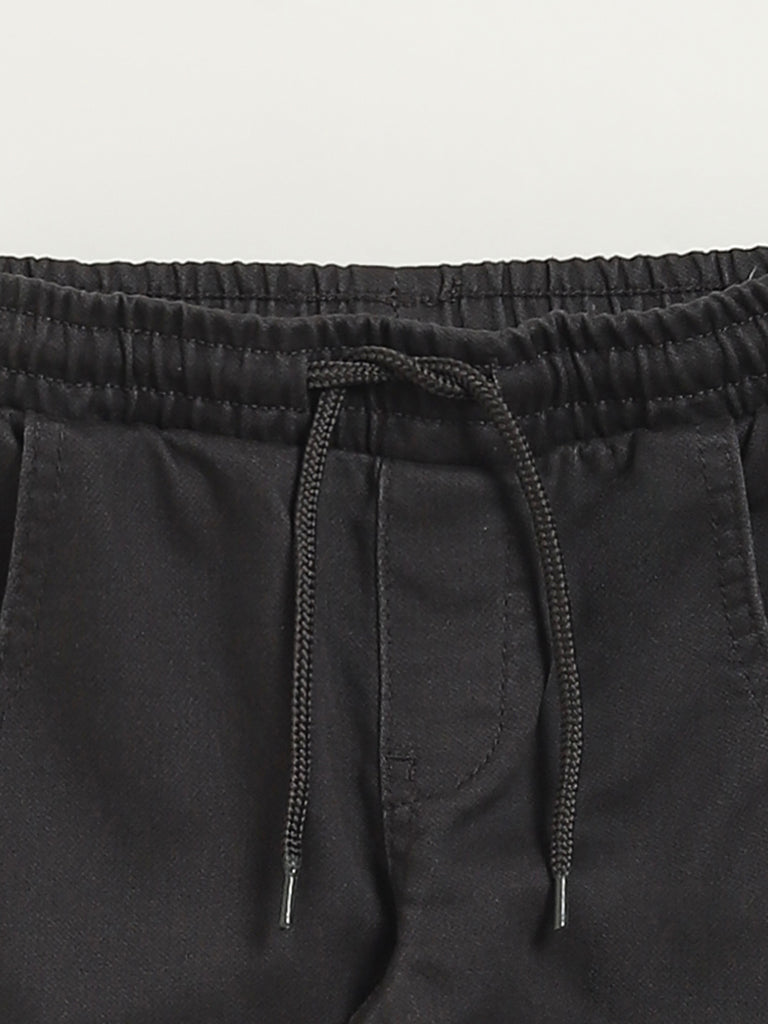 Boys charcoal shops joggers