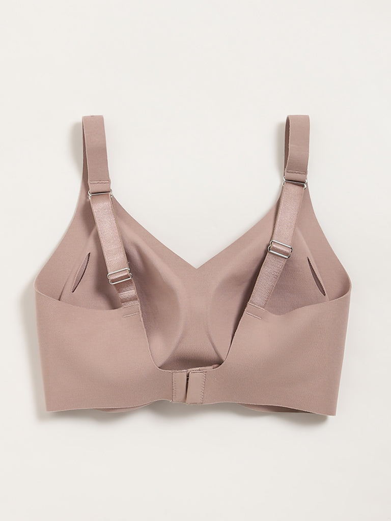 Wunderlove Mauve Seamfree Invisible Bra