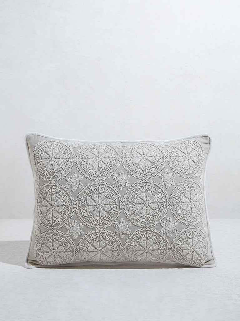 Westside Home Cream Cushion Cover