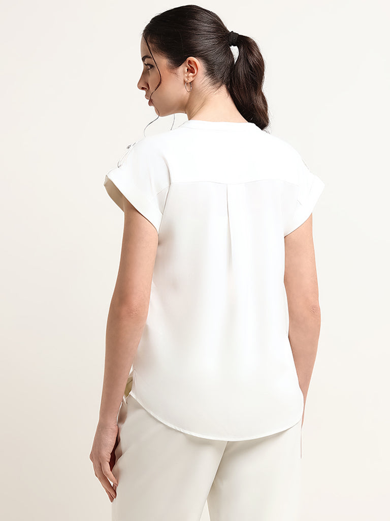 Wardrobe Solid White Top