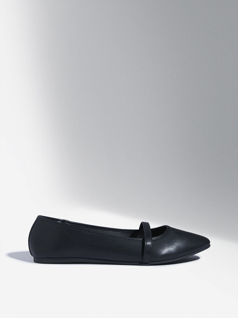 LUNA BLU Black Mary Jane Shoes