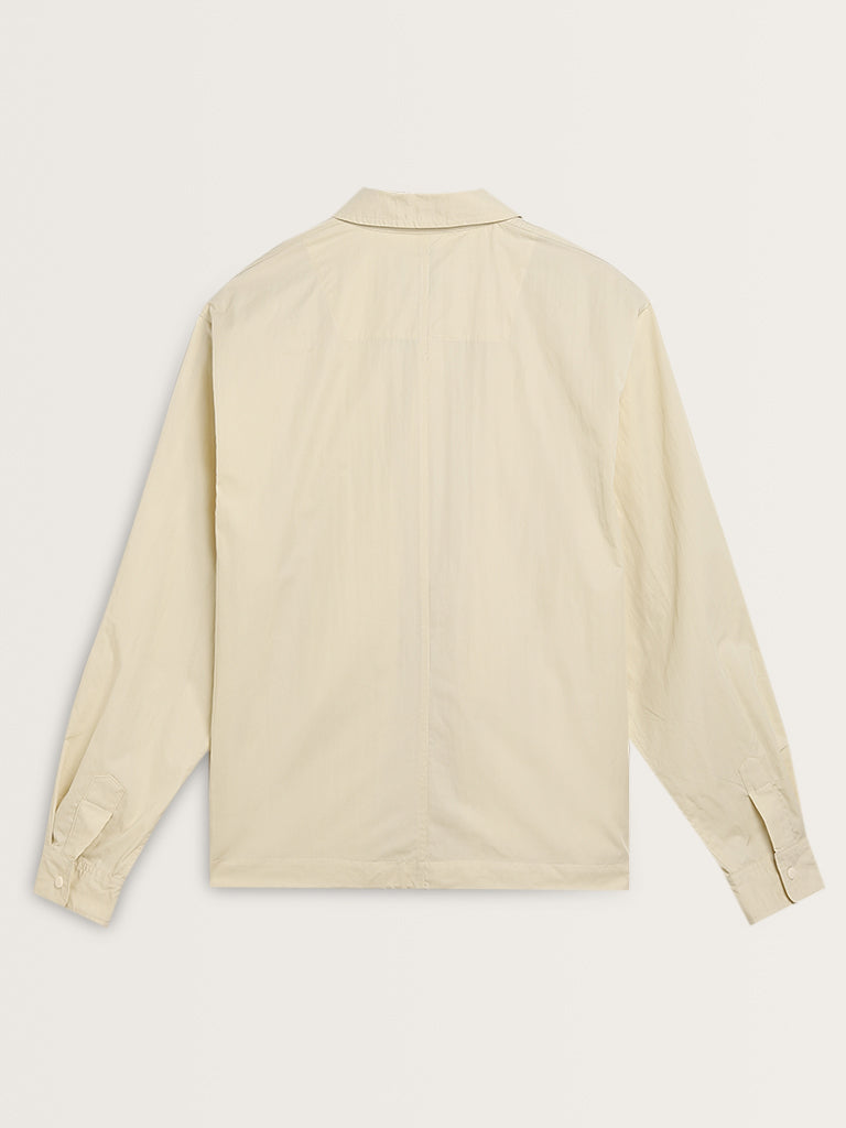 Nuon Off-White Relaxed-Fit Jacket