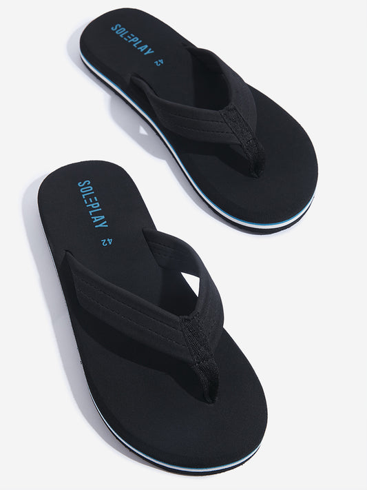 SOLEPLAY Black Comfort Flip-Flop