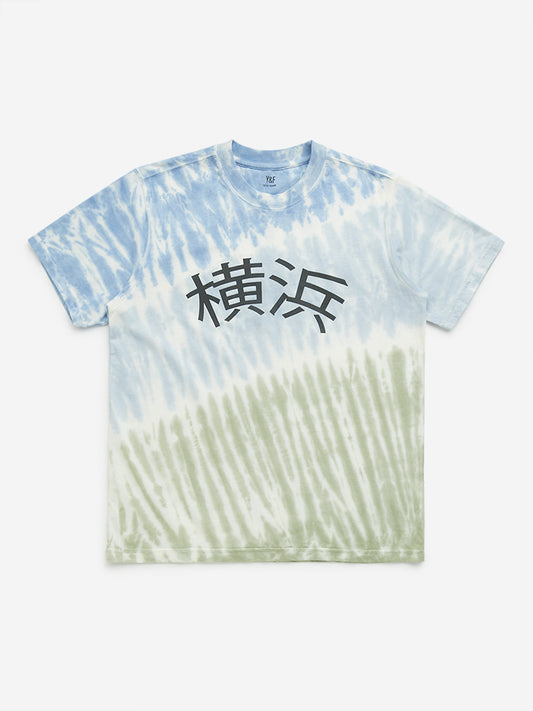 Y&F Kids Multicolour Tie-Dye Print Cotton T-Shirt