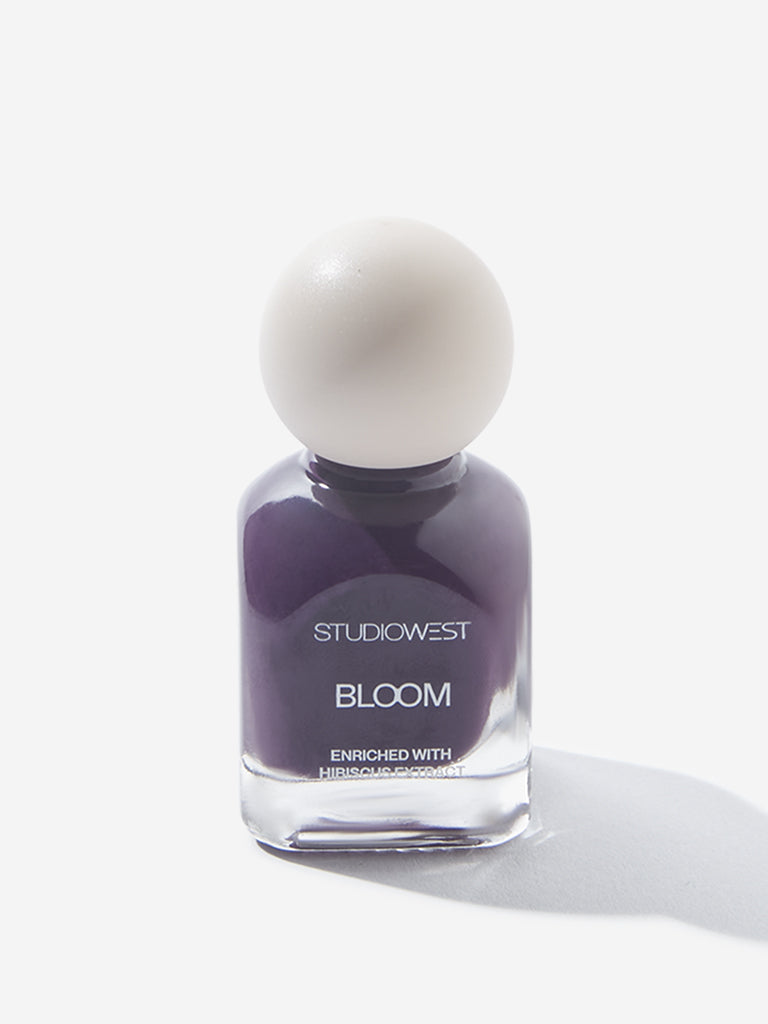 Studiowest Bloom Creme Purple- 07 Violet Nail Colour - 9 ML