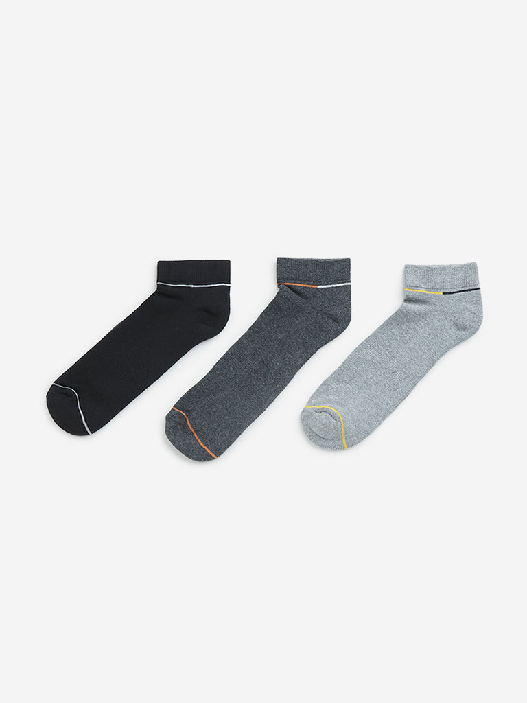 WES Lounge Multicolour Socks - Pack of 3