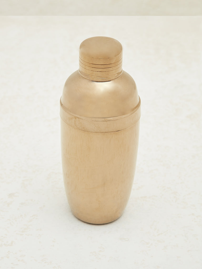 Westside Home Dull Gold Cocktail Shaker