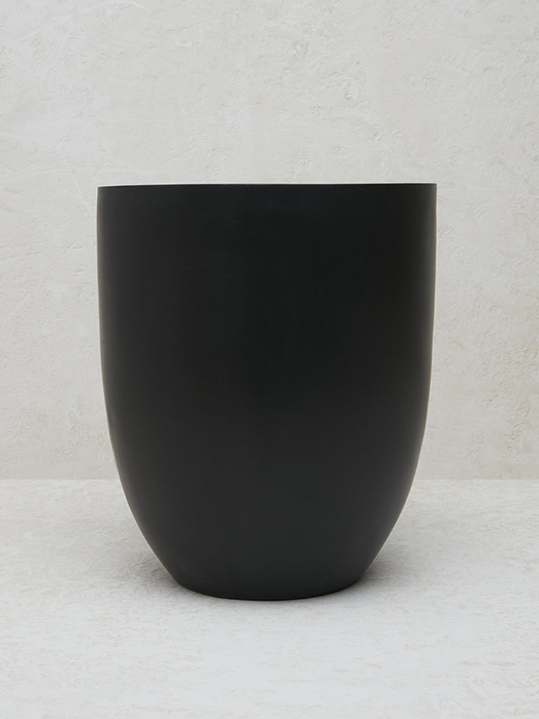 Westside Home Black Marble Planter - Small